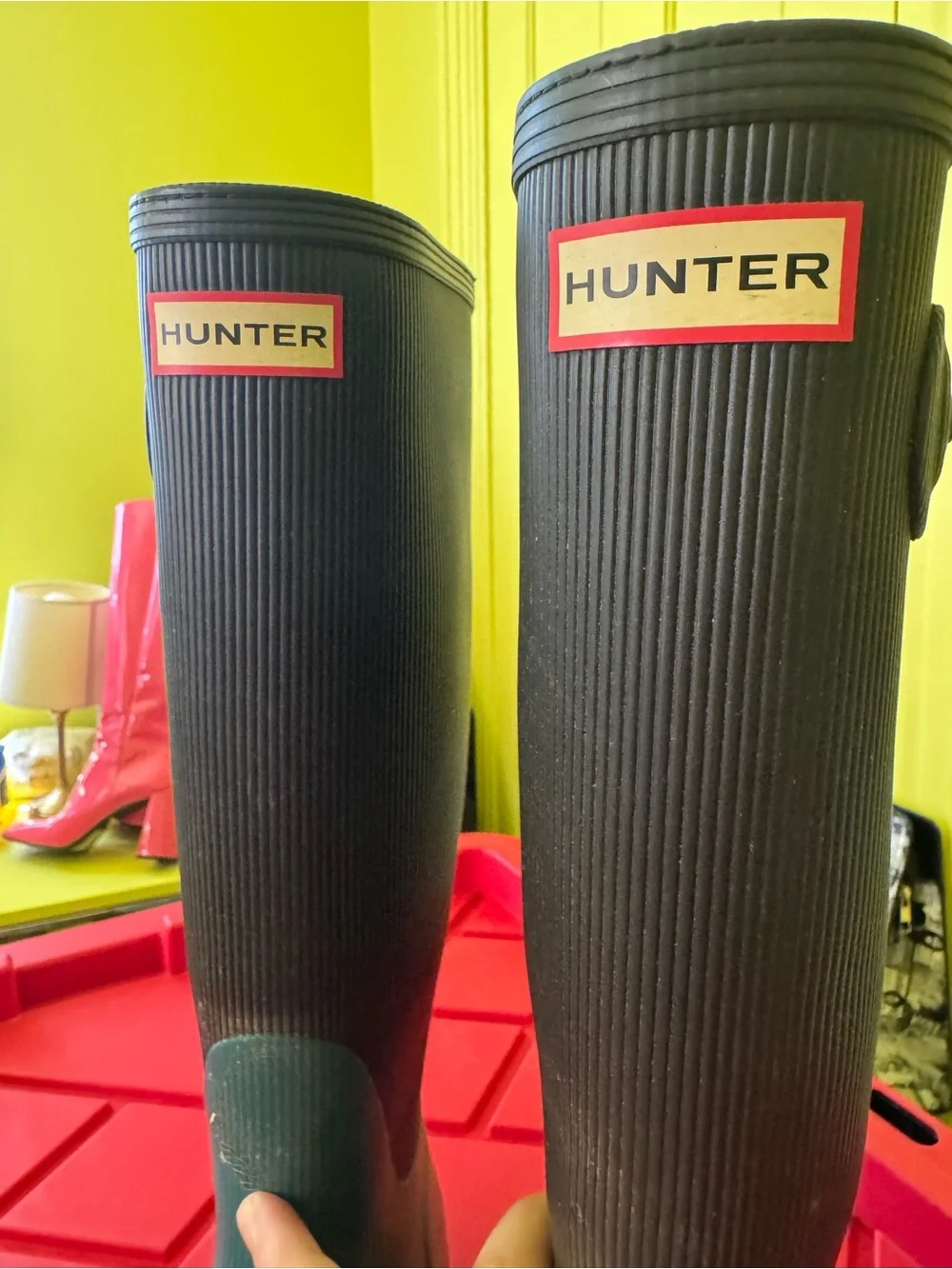 Hunter tall ribbed